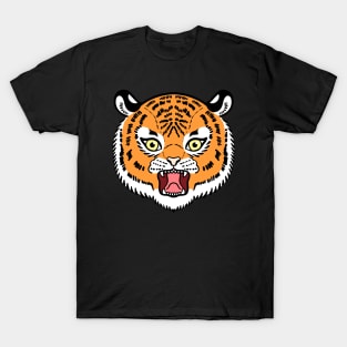 Cute Tiger Face Kawaii Adorable T-Shirt